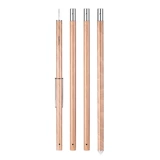 Дорожный металлический навес для кемпинга, палатка, трубка с аксессуарами, 2.4м, алюминиевый сплав