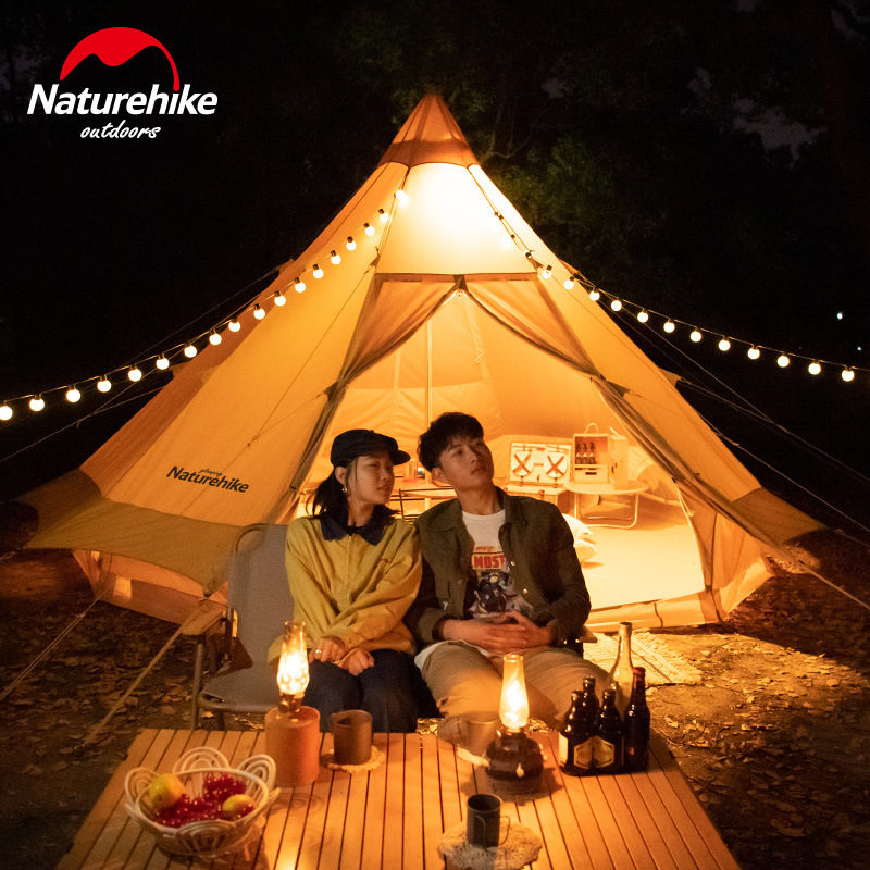 Палатка-пирамида Naturehike для 5-8 человек, четырехсезонная