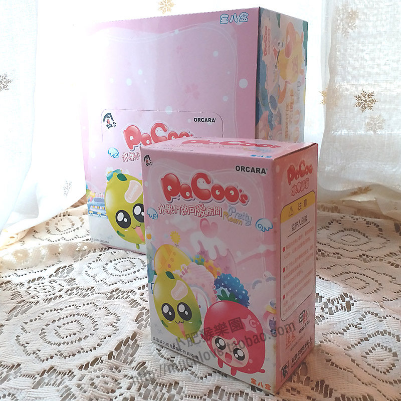 Куклы/ украшения/детали 包邮清仓甩 甲壳原orcara水果部落 过家家 玩具不可吃 含盲盒8款