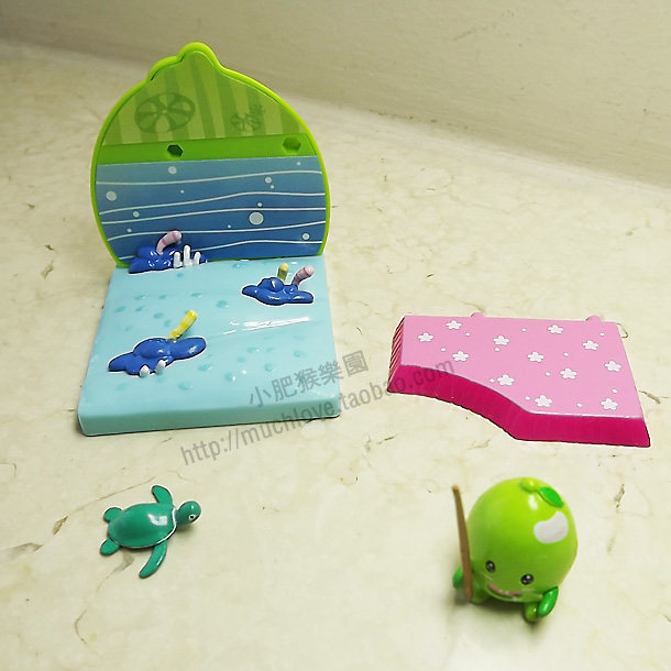 Куклы/ украшения/детали 包邮清仓甩 甲壳原orcara水果部落 过家家 玩具不可吃 含盲盒8款