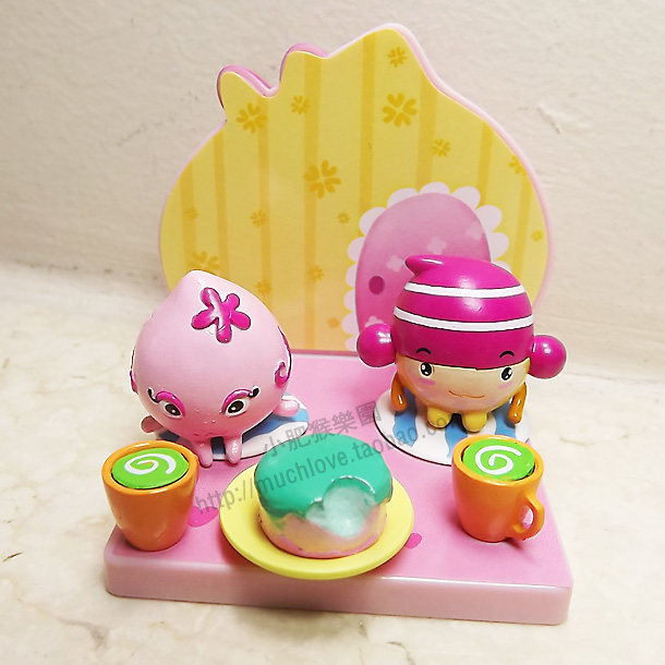 Куклы/ украшения/детали 包邮清仓甩 甲壳原orcara水果部落 过家家 玩具不可吃 含盲盒8款