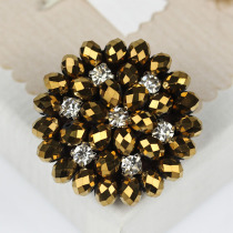 48MM high-grade mink fur coat button cashmere garment buckle Pearl grab drill handmade decorative button