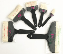 Spot wool brush 1 inch 2 inch 3 inch 4 inch 5 inch 8 inch black handle polyester paint brush paint brush