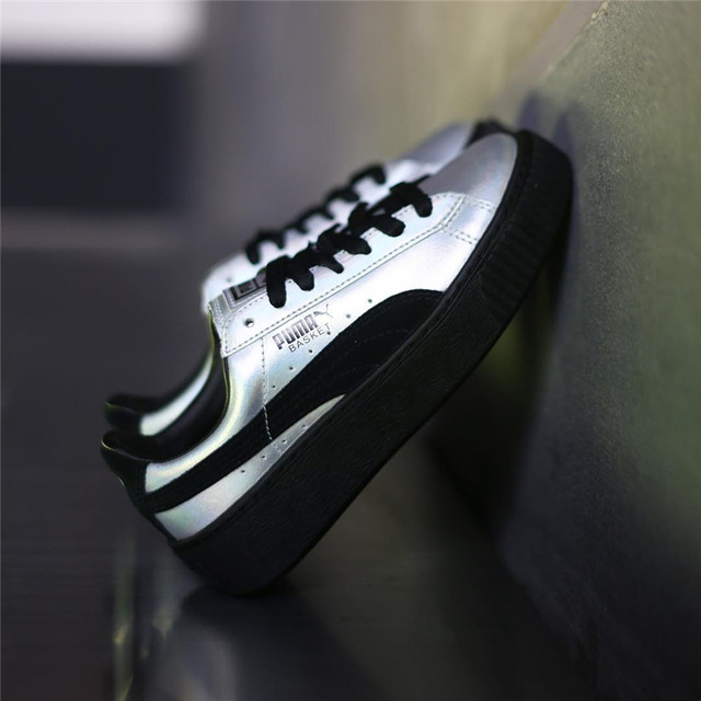 puma basket reflective