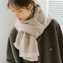 Japan Rosex thick knitted wool scarf women tide autumn and winter wild English wind warm cold collar male