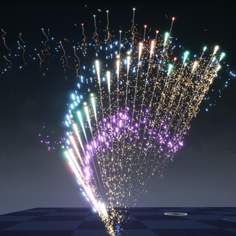 Ue4Ue5 Realistic and Gorgeous Dreamy Stage Fireworks Show Special Effects Advanced Fireworks Show Ue4Ue5 Realistic and Gorgeous Dreamy Stage Fireworks Show Special Effects Advanced Fireworks Show