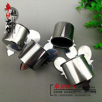 Bamboo Bird Cage Bailing Bird Cage Carving Bailing Cage Stainless Steel External Water Bowl Large Bailing Water Bowl Drinking Water Accessories