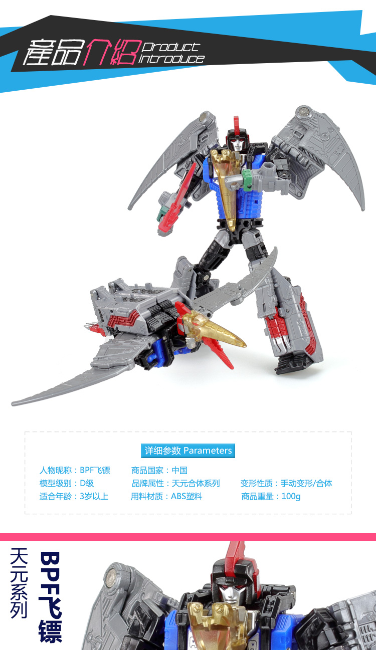 Biến hình đồ chơi King Kong 5 BPF Shura Wang Tianyuan Cáp thép phi tiêu Xỉ sắt Mô hình Khủng long Robot - Gundam / Mech Model / Robot / Transformers mô hình robo trái cây