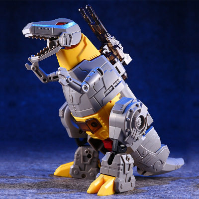 Transformation Toy 5 Cool Transformation Treasure Assembled Version G1 Steel Cable King Kong Transformation Dinosaur Toy Robot Hand Assembly Model