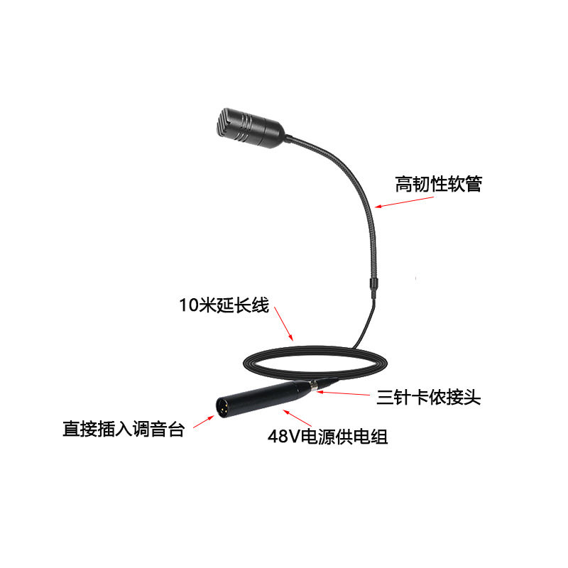 吊麦天花板!舞台演出必备的悬挂式电容麦,合唱话剧录音神器大揭秘🎤_麦克风_淘宝数码网