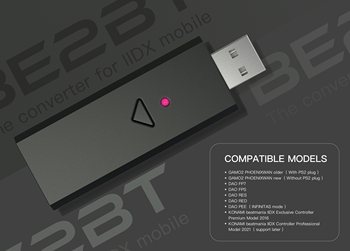 [Djdao]Beatmania Iidx Mobile Version Bluetooth Adapter for Mobile Phones Supports Ios and Android