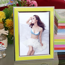 Plastic creative photo frame manufacturers direct 6 inch 7 inch 8 inch childrens picture photo wall hanging table photo frame custom