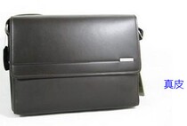 Cowhide mens bag shoulder bag cross-shoulder bag 109-FBF7345-2*