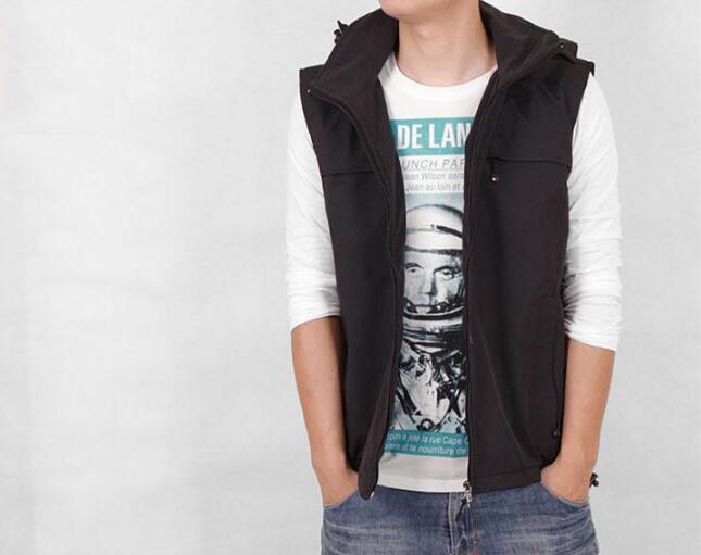 Áo khoác vest ngoài trời không thấm nước chống thấm áo vest giản dị Áo khoác không tay Áo thể thao và giải trí - Áo thể thao áo khoác adidas