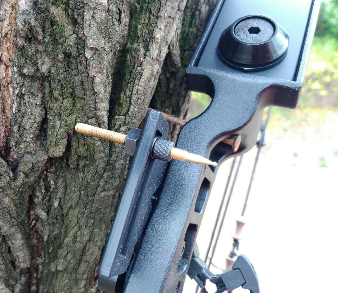 Archery aiming instrumental anti-trobow composite bow aiming device Single-pin aiming for a single shot