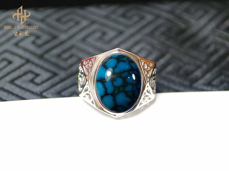 Bague HONGLIYIJEWELRY    en Argenterie - Ref 3086740 Image 4