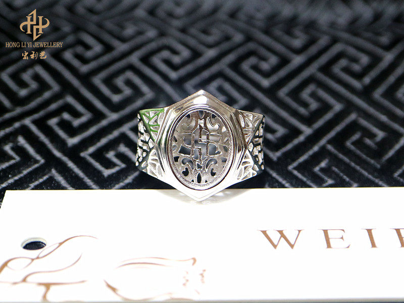 Bague HONGLIYIJEWELRY    en Argenterie - Ref 3086740 Image 30