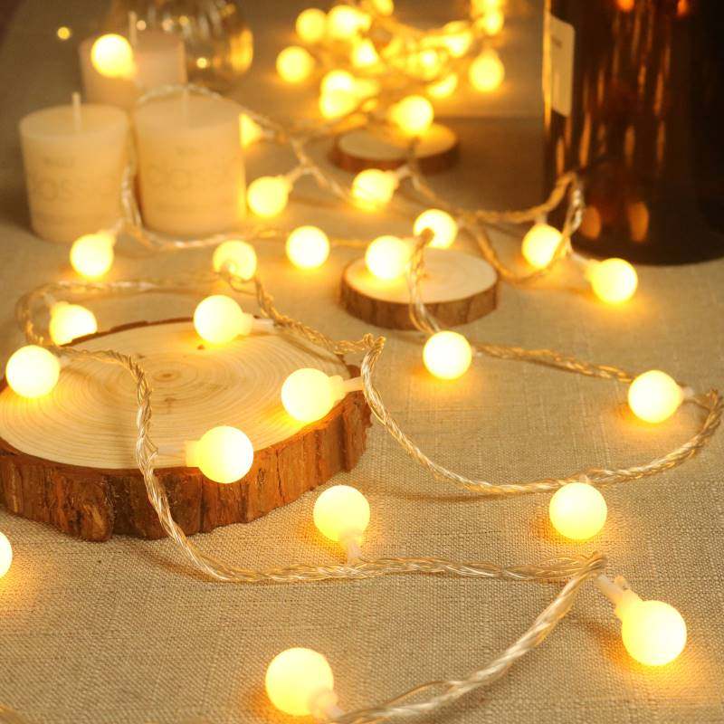 Night Market ambiance lampsPlacesSpecialized color lightsBarrierOutdoor camping lightsString decorated small bulbs LED String Lights