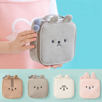 Korean cute cartoon exquisite fashion high-end Japanese portable large-capacity learning girl Japanese cosmetics storage bag