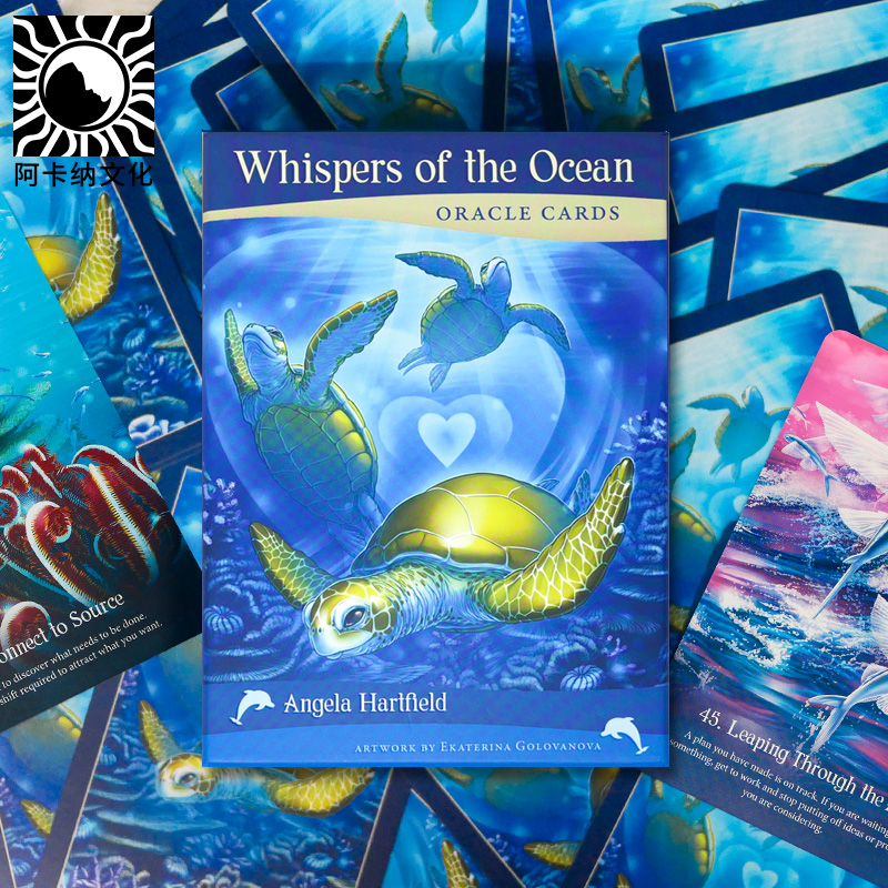 Spot imported genuine Whispers of the Ocean Oracle Cards Ocean Oracle Cards