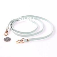 Синий, золотой, кожаный, 9mm, 1.25м