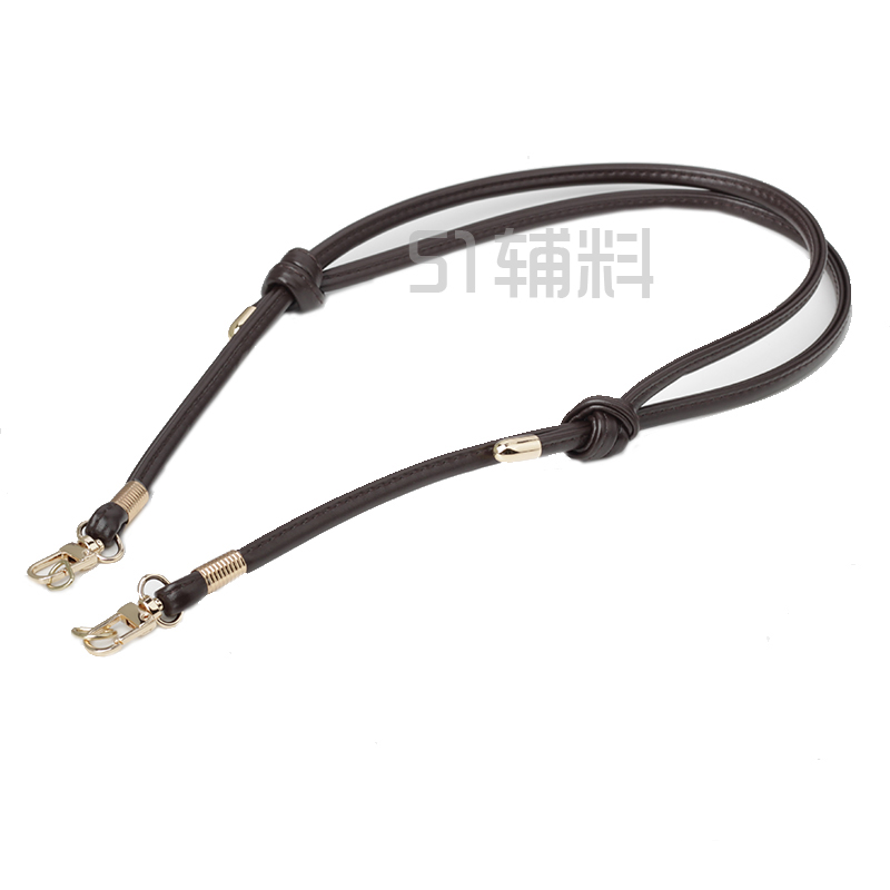 キャンディーカラー 調節可能な PU レザー クロスボディバッグ 女性用 多用途ハンドル DIY 口 ゴールド バッグ ストラップ アクセサリー 51 アクセサリー