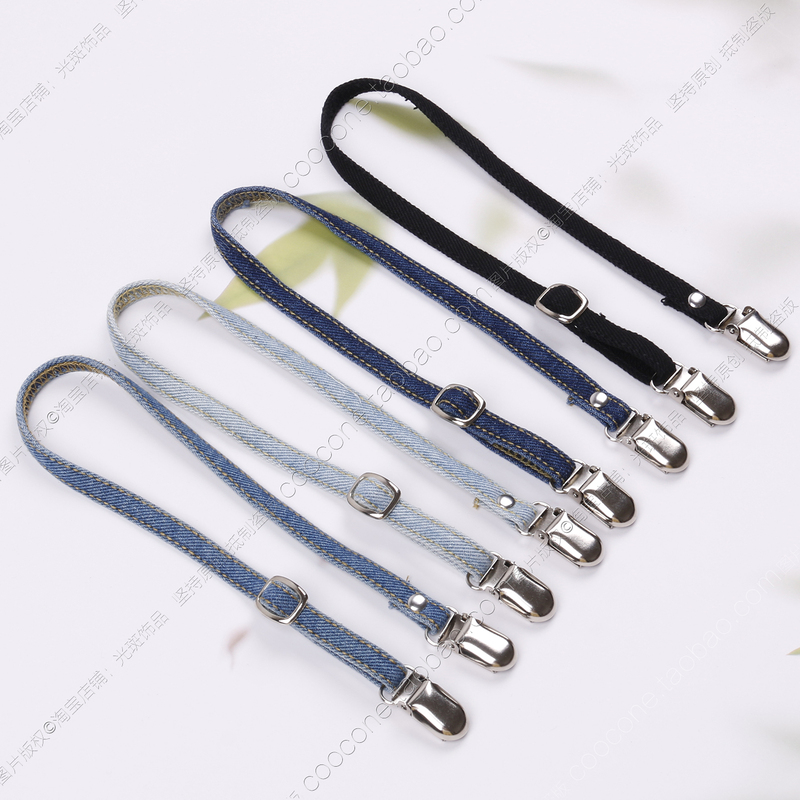 Jian Kaili Denim Straps, a Magic Tool to Turn Regular Jeans into Overalls, Adjustable Suspenders and Shoulder Straps