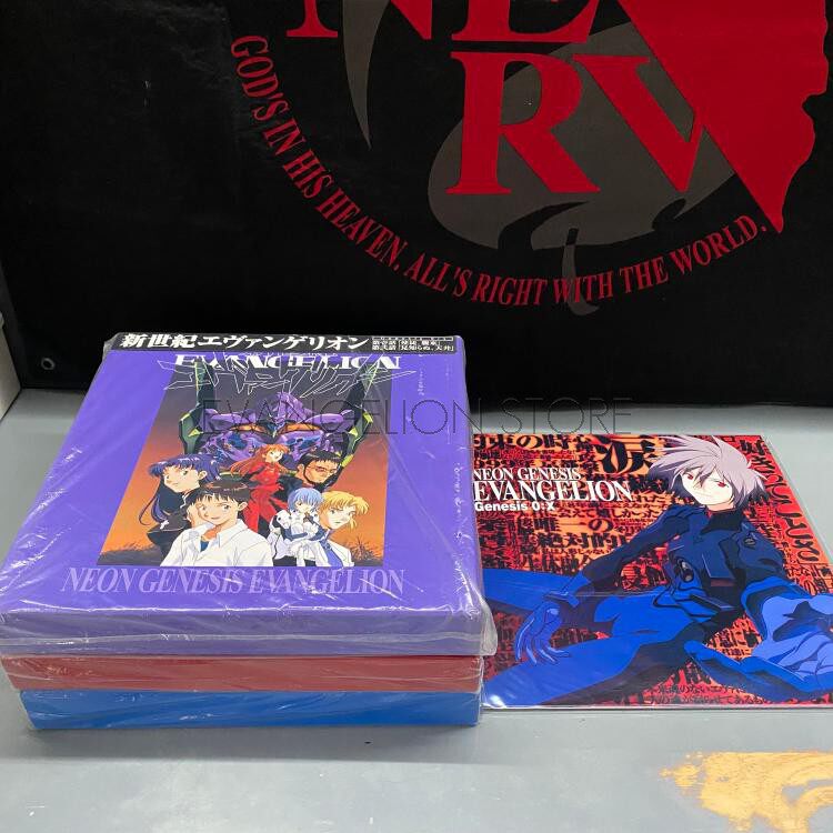 日版福音战士LD-BOX绝版EVA动画收藏 福音战士全26话97年限定-Taobao-Tmall