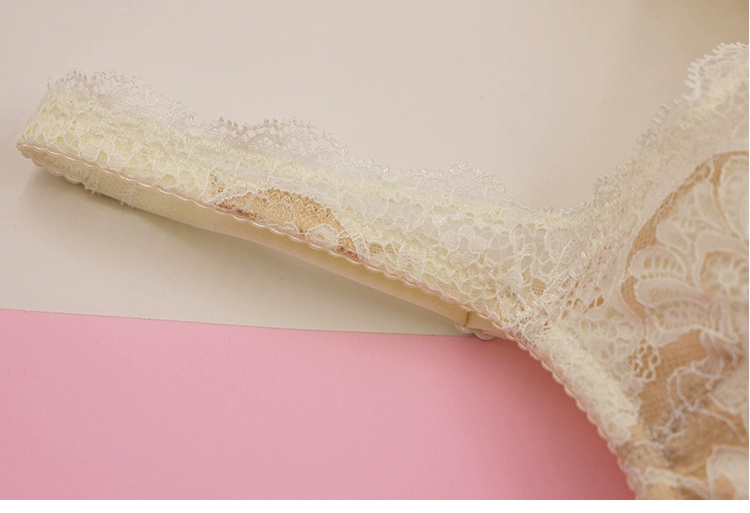 Đồ lót cổ xưa và hiện đại nữ đích thực cotton không xốp áo ngực mỏng ngực lớn áo ngực nhỏ 0B250 giải phóng mặt bằng đặc biệt - Áo ngực không dây