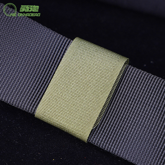 Buy a good bag nylon Velcro binding belt combined with ribbon finishing belt long ribbon storage belt