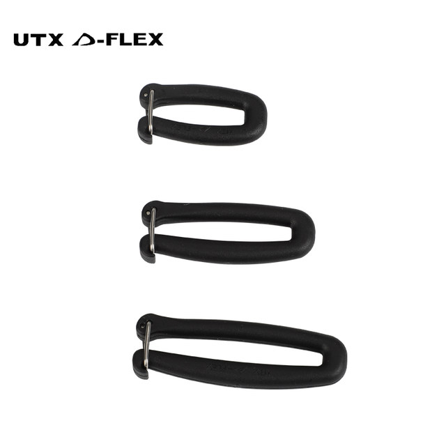 UTX Donaif ແຍກ buckle double-open Japanese buckle rotating hook buckle D ring duckbill ladder buckle webbing buckle