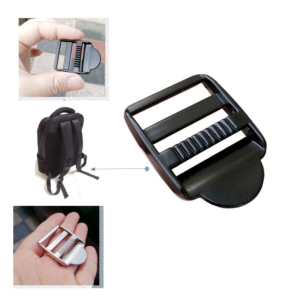 Bag Buckle Full Metal Eyeletted Button Adjustment of the Ladder Buckle Luggage Accessories Buckle with three-gear buckle Four-gear buckle