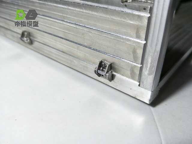 RC Metall Anhänger Fracht Box Scharnier Upgrade Für 1/14 Tamiya RC 770S 56352 Lkw Teile DIY Lkw bett ladung box metall scharnier 6 Stücke – Detail 7
