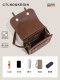 CtlnoKegin Retro College Style Backpack Women's 2026 Spring and Summer New Temperament Casual Commuting Small Backpack