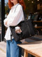 Ctlnokegin Mulxue Rhine Tote Bag Women's Large Capacity Autumn and Winter Commuting Bag Handheld Large Bag Shoulder Bag