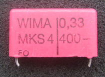 West Germany WIMA 0 33uf 400V MKS4 thin film capacitor