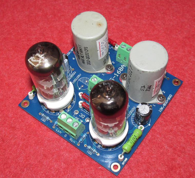 6DJ8 pushes the U.S. military code 10K: 800Ω 800Ω nickel alloy output transformer LG168A
