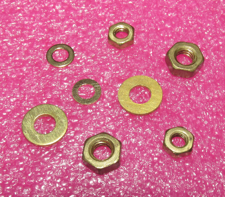 Copper nut brass flat cushion copper screw cap copper gasket copper hexagonal nut environmentally friendly copper mesocooper cooper sushi