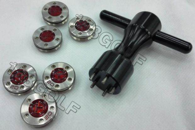 New Year Promotion Titleist Golf Push Rod Pentagon Fit Screws Wrench Multiple Colors TDX