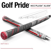  GOLF PRIDE MCC PLUS 4 ALIGN BACKLINE HALF COTTON YARN NON-SLIP WOODEN POLE IRON GRIP
