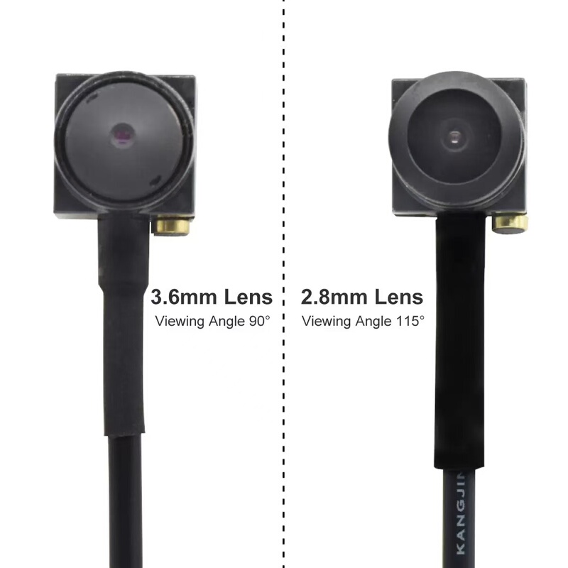 2 Million Coaxial High-Definition Wide-Angle Analog Ahd Camera with Color Wired Audio