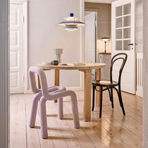 French Blod Chair design shaped chair Nordic light luxury lazy dining chair Modern simple creative personality chair