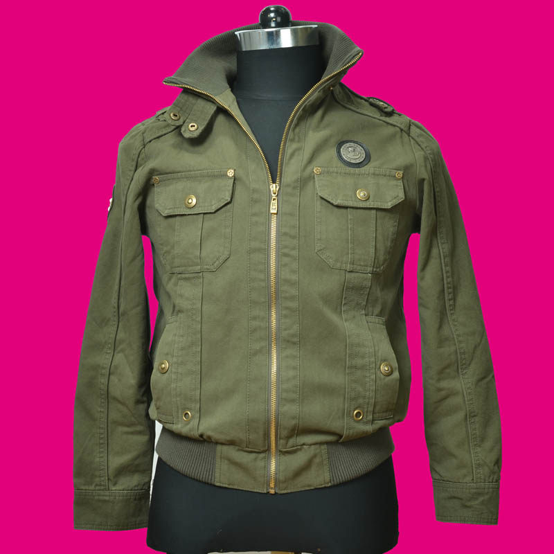 Outdoor Autumn Sports Jacket Casual Work Clothes Coat Tactical Army Green Women's Jacket