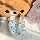 Медведь желаний!Оригинальная обувь Cute rabbit cookie; женская обувь в стиле лолиты с милым бантом; универсальные туфли с круглым носком mini 4