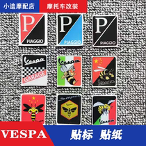 Spring sprint 150 GTS GTV300 LX housing car stickers pull appliacal stickers