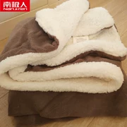 nhung san hô Nam Cực quilt mảnh duy nhất của flannel chăn chăn đơn ký túc xá sinh viên Pháp Laijia 2m nhung dày ấm áp - Quilt Covers