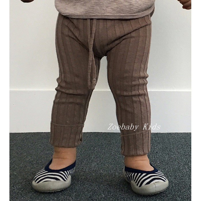 Zoebaby Korean children's clothing men and women baby soft waxy and comfortable all-match pit strip underwear spring autumn winter