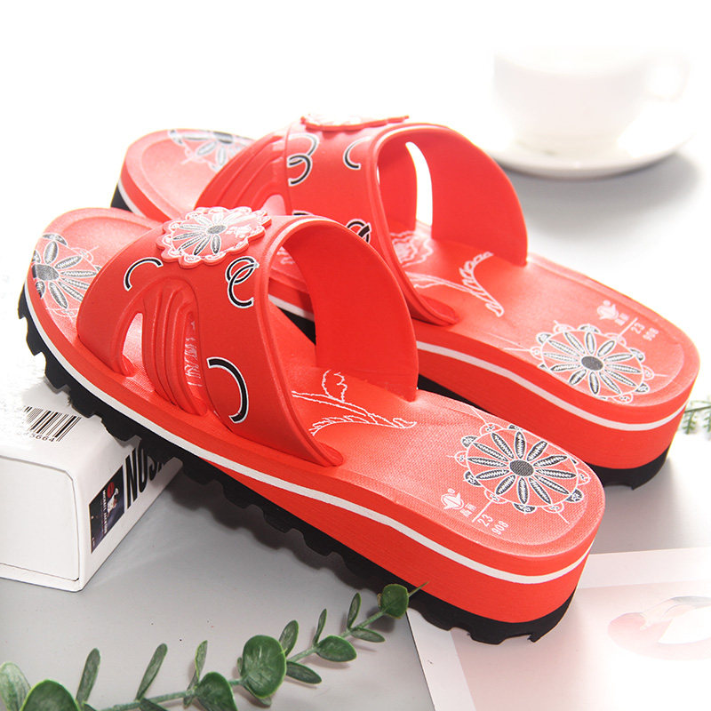 Summer EVA foam underfloor sandals female light lined with domestic non-slip thick bottom room to wear crystal lil bathroom