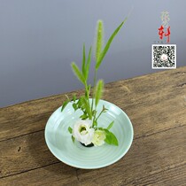 Plastic flower pot Three-legged Zen flower pot Jianshan flower arrangement Flower road training Preferred Japanese-style Chinese-style basin