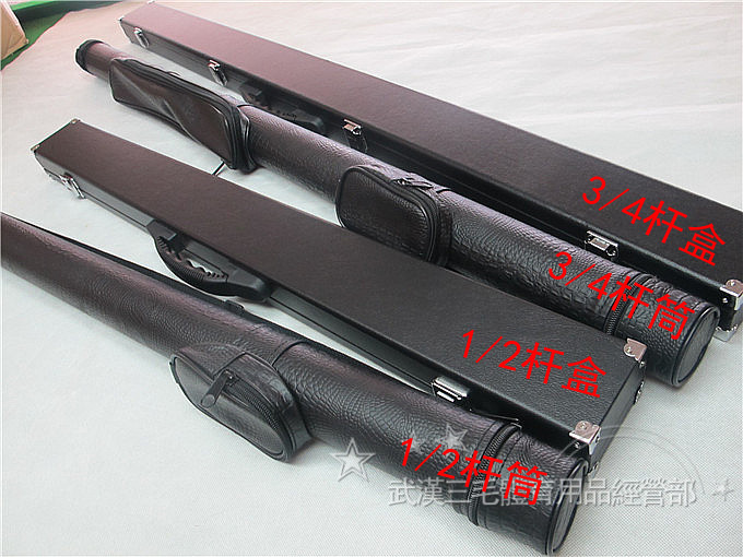 Billiards chín câu lạc bộ thùng que que hộp vượt qua que 1 2 que hộp 3 4 que 2 lỗ billiards đen 8 rods hộp 	găng tay bida cao cấp	